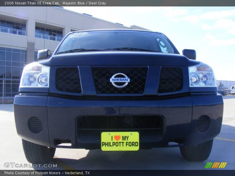 Majestic Blue / Steel Gray 2006 Nissan Titan XE Crew Cab