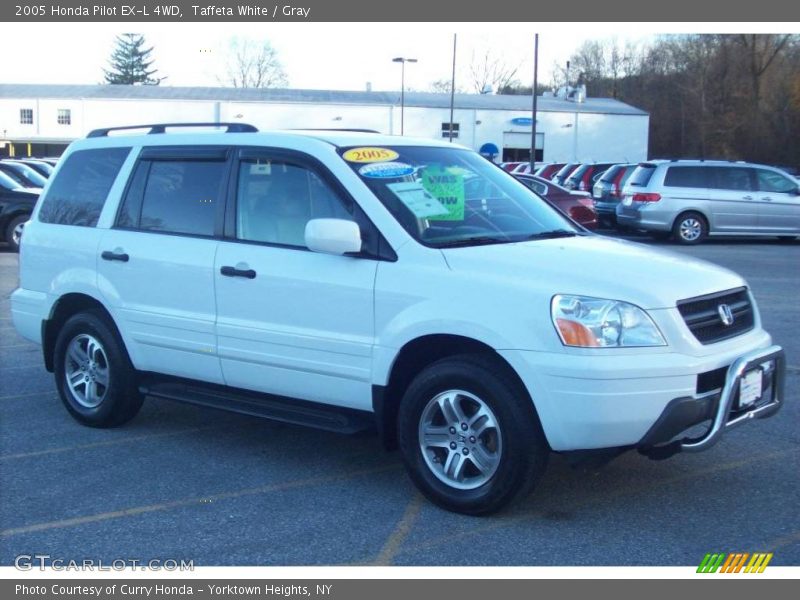 Taffeta White / Gray 2005 Honda Pilot EX-L 4WD