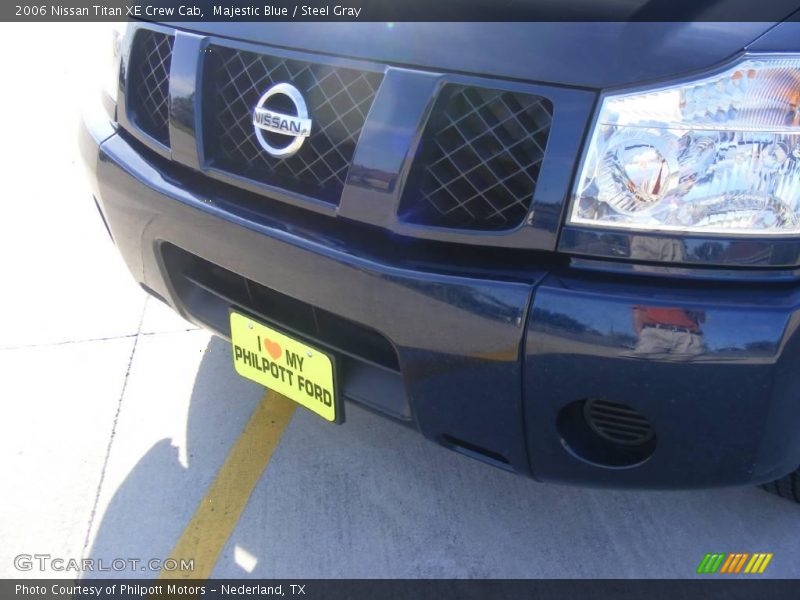 Majestic Blue / Steel Gray 2006 Nissan Titan XE Crew Cab