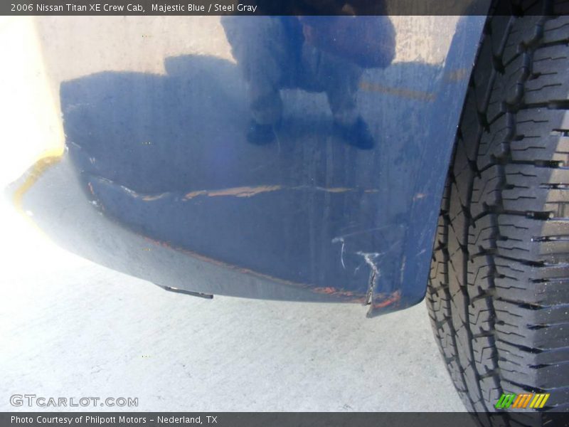 Majestic Blue / Steel Gray 2006 Nissan Titan XE Crew Cab