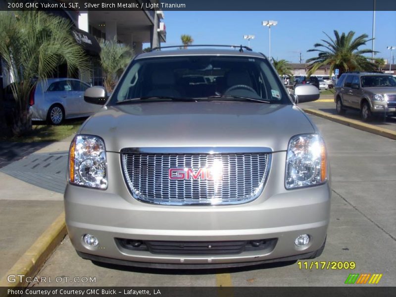Silver Birch Metallic / Light Titanium 2008 GMC Yukon XL SLT