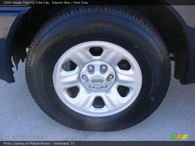 Majestic Blue / Steel Gray 2006 Nissan Titan XE Crew Cab