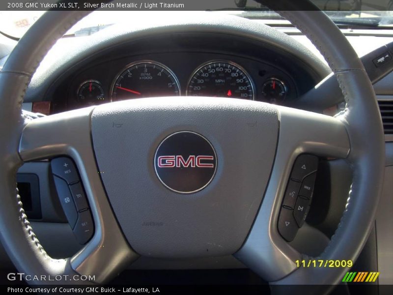 Silver Birch Metallic / Light Titanium 2008 GMC Yukon XL SLT
