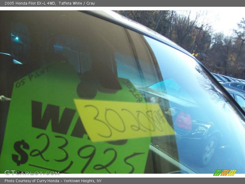 Taffeta White / Gray 2005 Honda Pilot EX-L 4WD