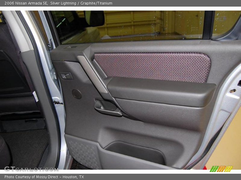 Silver Lightning / Graphite/Titanium 2006 Nissan Armada SE