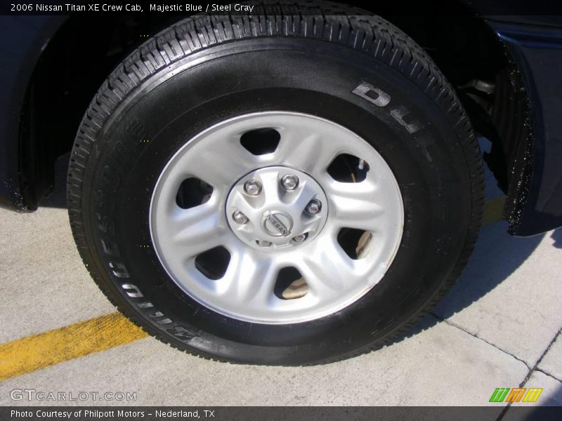 Majestic Blue / Steel Gray 2006 Nissan Titan XE Crew Cab