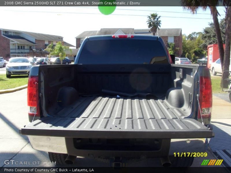 Stealth Gray Metallic / Ebony 2008 GMC Sierra 2500HD SLT Z71 Crew Cab 4x4