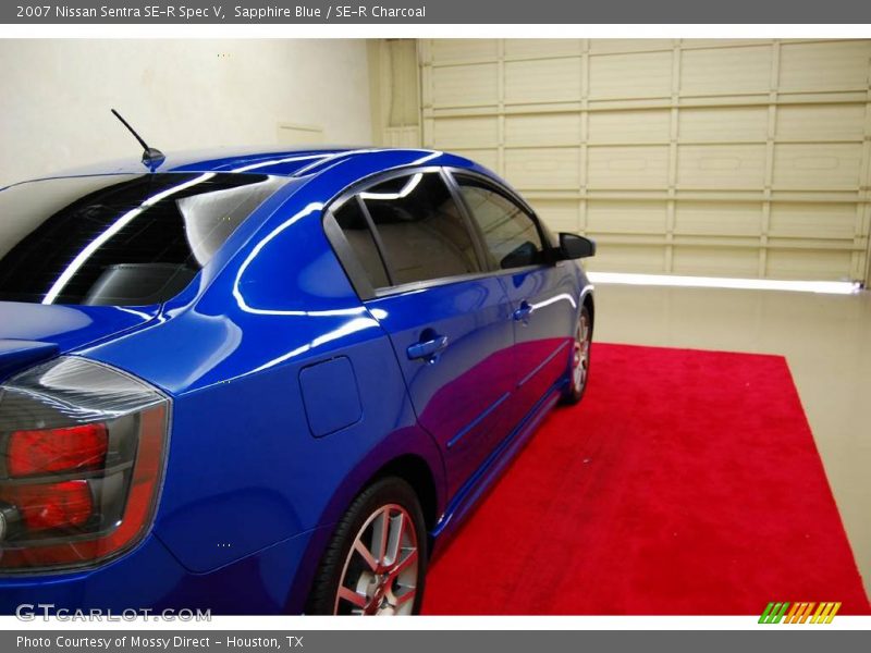 Sapphire Blue / SE-R Charcoal 2007 Nissan Sentra SE-R Spec V