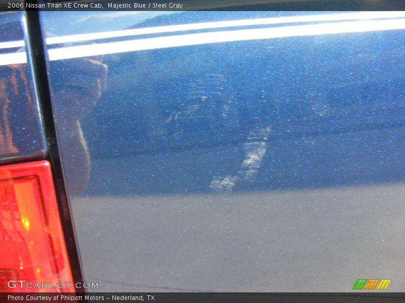 Majestic Blue / Steel Gray 2006 Nissan Titan XE Crew Cab