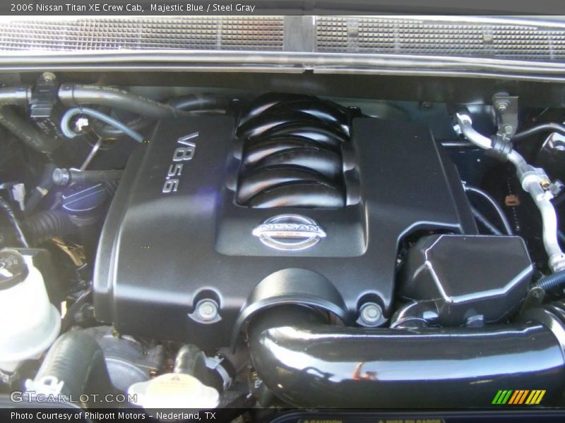 Majestic Blue / Steel Gray 2006 Nissan Titan XE Crew Cab