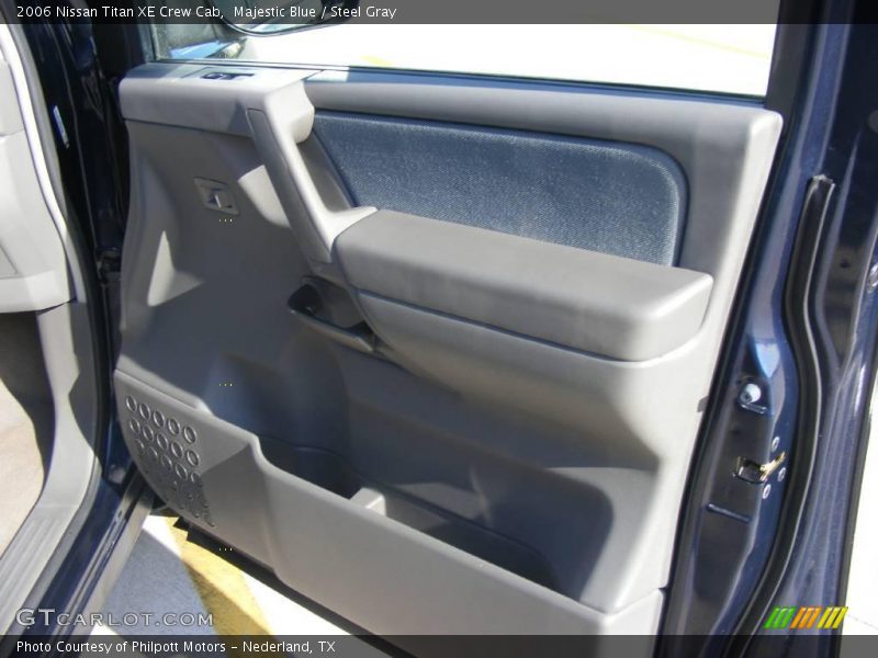 Majestic Blue / Steel Gray 2006 Nissan Titan XE Crew Cab