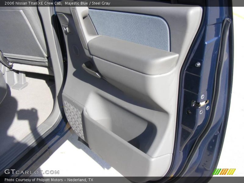 Majestic Blue / Steel Gray 2006 Nissan Titan XE Crew Cab