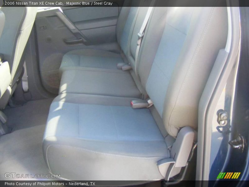 Majestic Blue / Steel Gray 2006 Nissan Titan XE Crew Cab