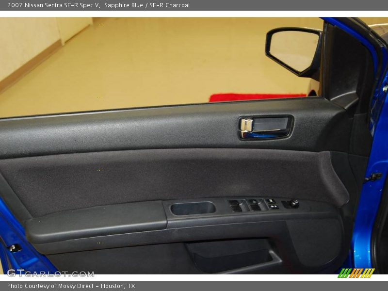 Sapphire Blue / SE-R Charcoal 2007 Nissan Sentra SE-R Spec V
