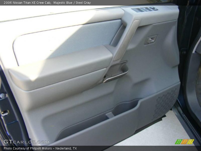 Majestic Blue / Steel Gray 2006 Nissan Titan XE Crew Cab