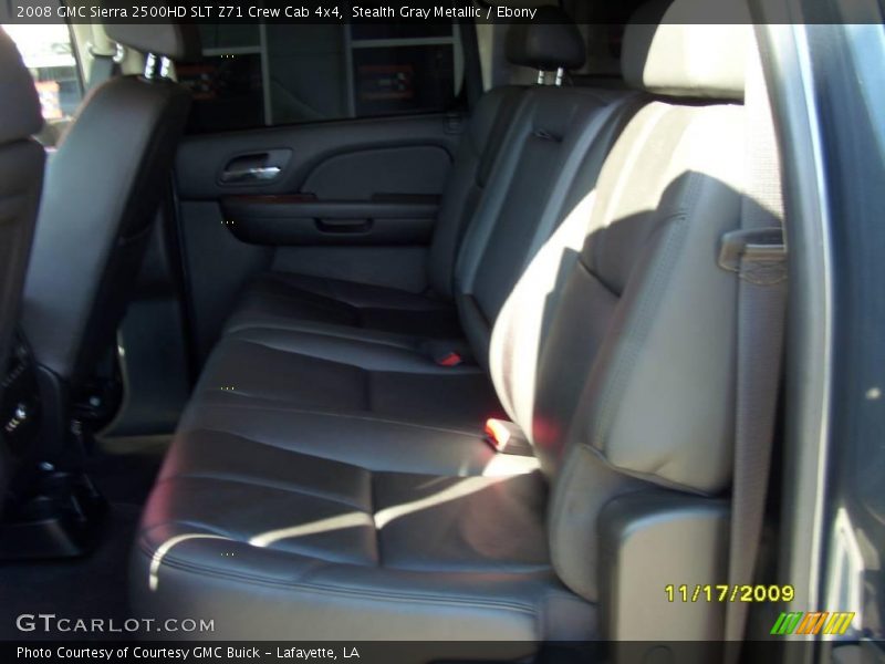 Stealth Gray Metallic / Ebony 2008 GMC Sierra 2500HD SLT Z71 Crew Cab 4x4