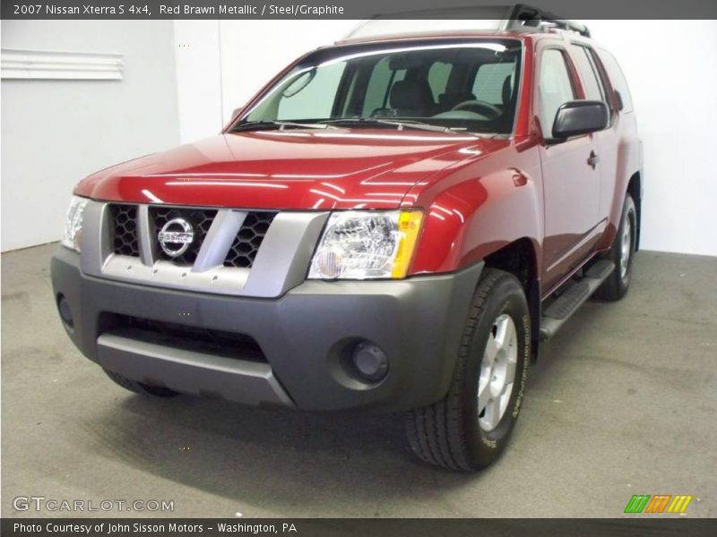 Red Brawn Metallic / Steel/Graphite 2007 Nissan Xterra S 4x4