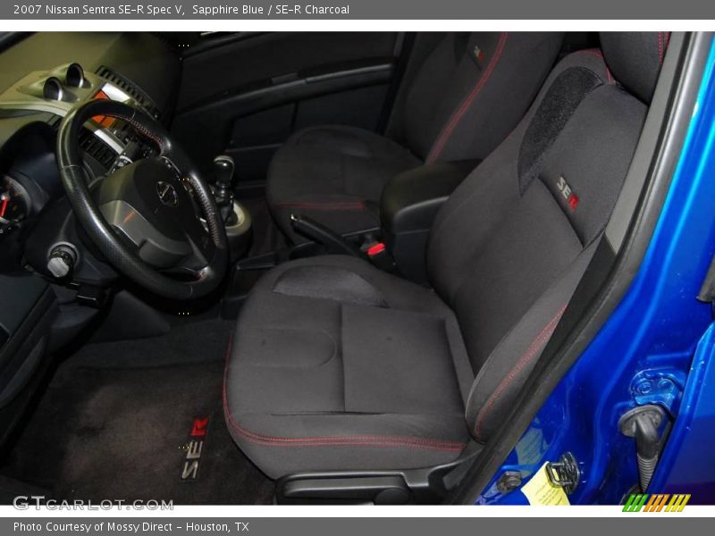 Sapphire Blue / SE-R Charcoal 2007 Nissan Sentra SE-R Spec V