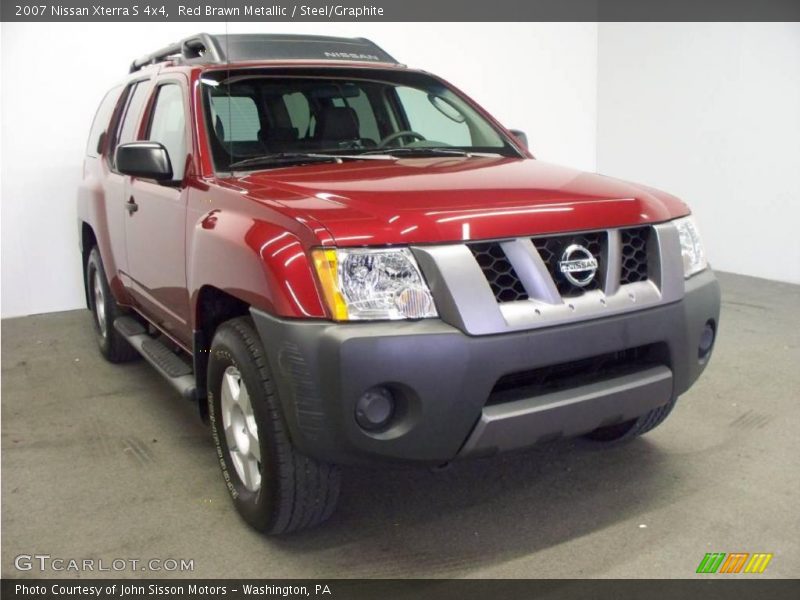 Red Brawn Metallic / Steel/Graphite 2007 Nissan Xterra S 4x4