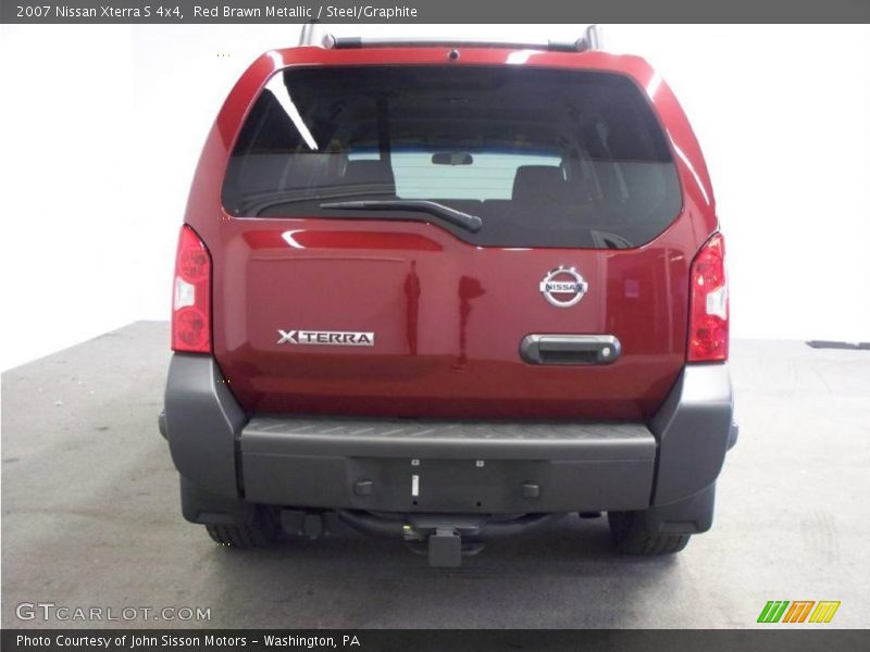 Red Brawn Metallic / Steel/Graphite 2007 Nissan Xterra S 4x4