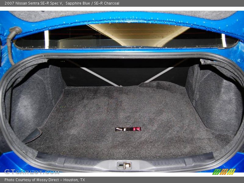 Sapphire Blue / SE-R Charcoal 2007 Nissan Sentra SE-R Spec V