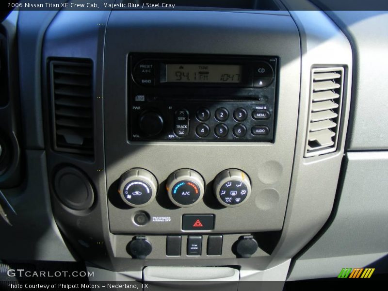 Majestic Blue / Steel Gray 2006 Nissan Titan XE Crew Cab