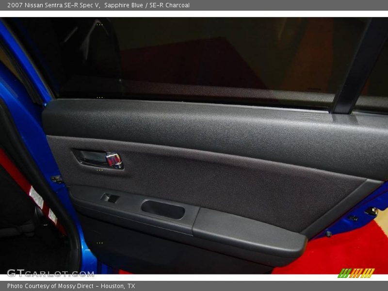 Sapphire Blue / SE-R Charcoal 2007 Nissan Sentra SE-R Spec V