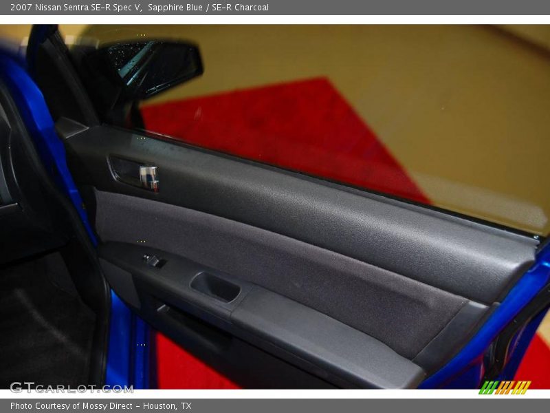 Sapphire Blue / SE-R Charcoal 2007 Nissan Sentra SE-R Spec V