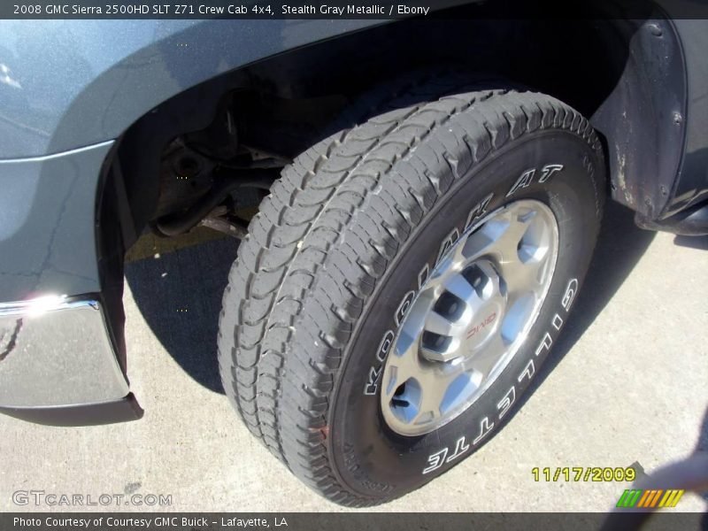 Stealth Gray Metallic / Ebony 2008 GMC Sierra 2500HD SLT Z71 Crew Cab 4x4