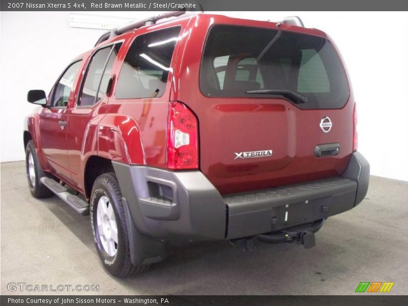 Red Brawn Metallic / Steel/Graphite 2007 Nissan Xterra S 4x4