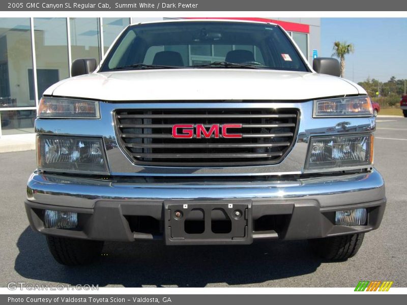 Summit White / Dark Pewter 2005 GMC Canyon SL Regular Cab