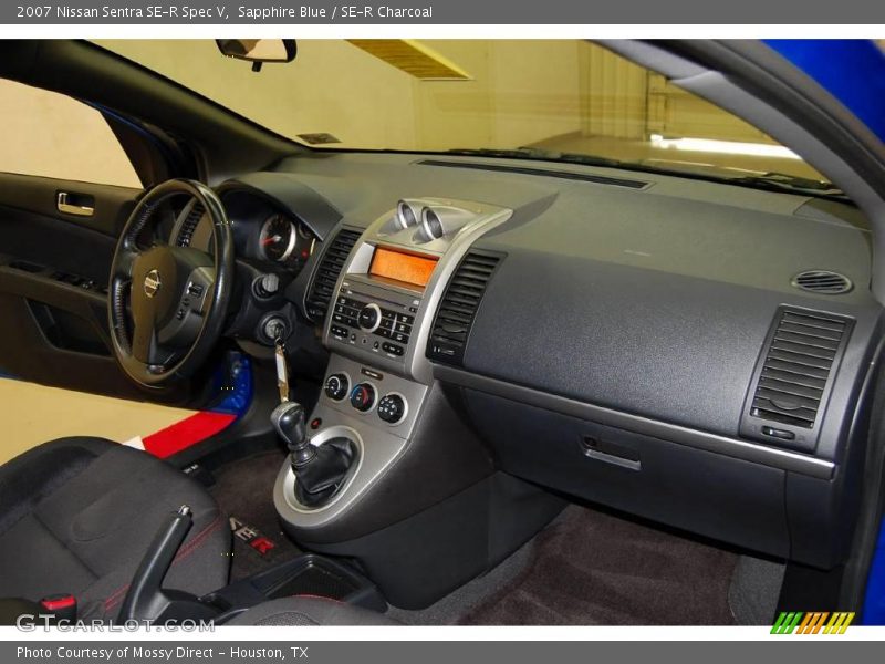 Sapphire Blue / SE-R Charcoal 2007 Nissan Sentra SE-R Spec V