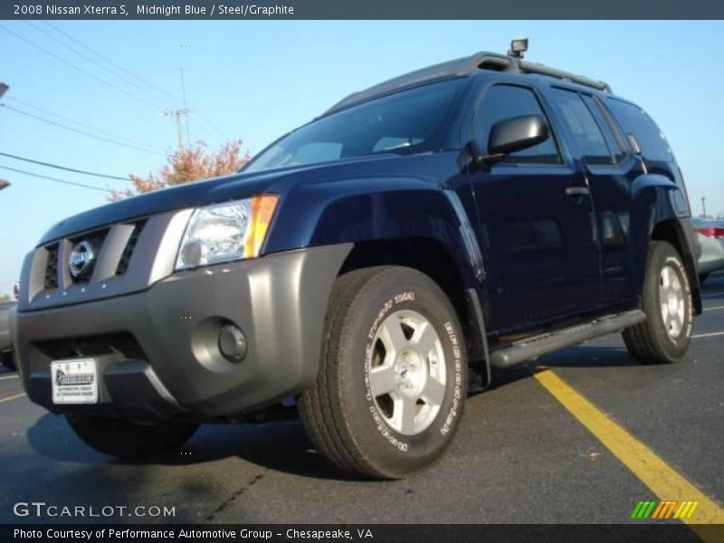 Midnight Blue / Steel/Graphite 2008 Nissan Xterra S