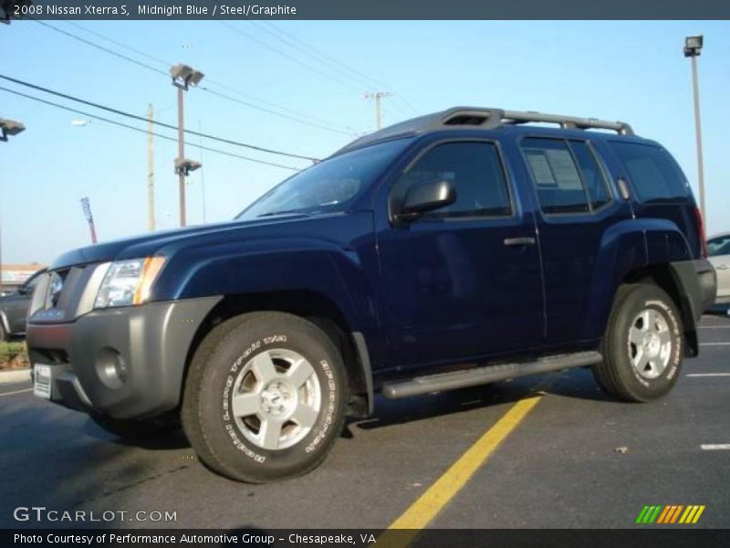 Midnight Blue / Steel/Graphite 2008 Nissan Xterra S