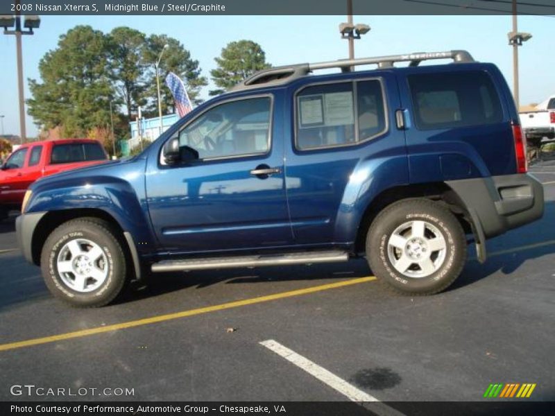 Midnight Blue / Steel/Graphite 2008 Nissan Xterra S