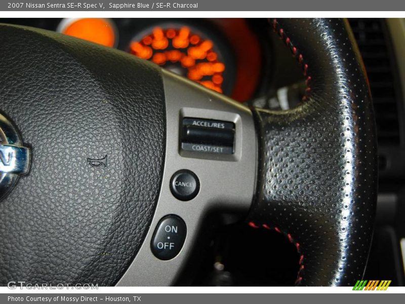 Sapphire Blue / SE-R Charcoal 2007 Nissan Sentra SE-R Spec V