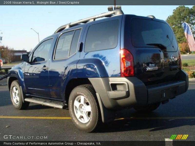 Midnight Blue / Steel/Graphite 2008 Nissan Xterra S