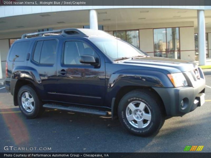 Midnight Blue / Steel/Graphite 2008 Nissan Xterra S