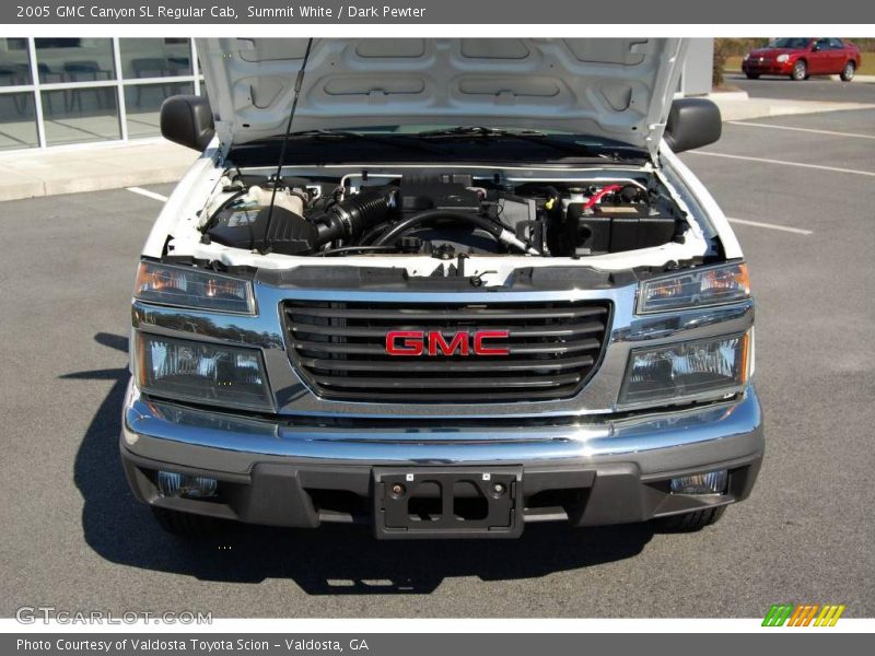 Summit White / Dark Pewter 2005 GMC Canyon SL Regular Cab
