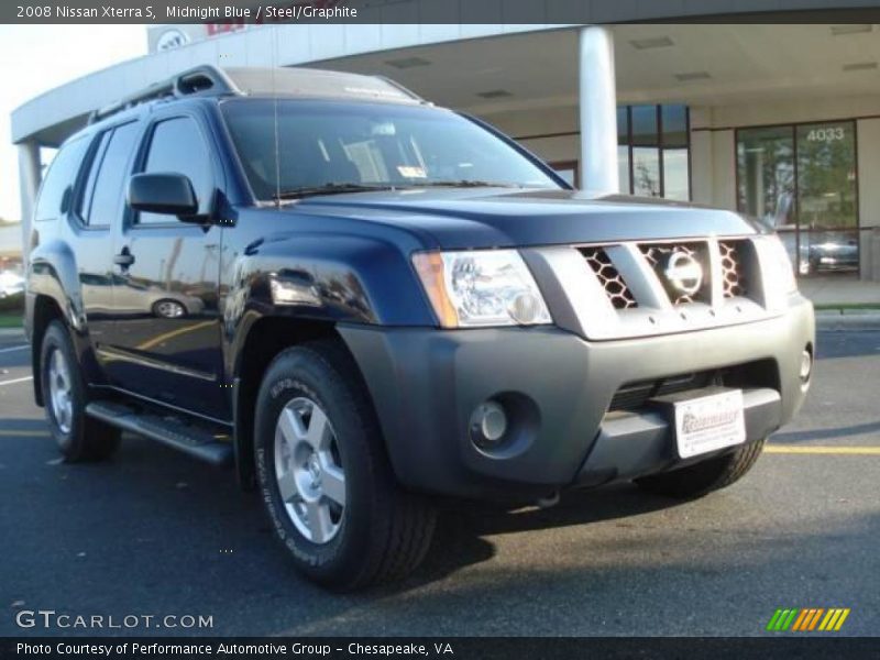 Midnight Blue / Steel/Graphite 2008 Nissan Xterra S
