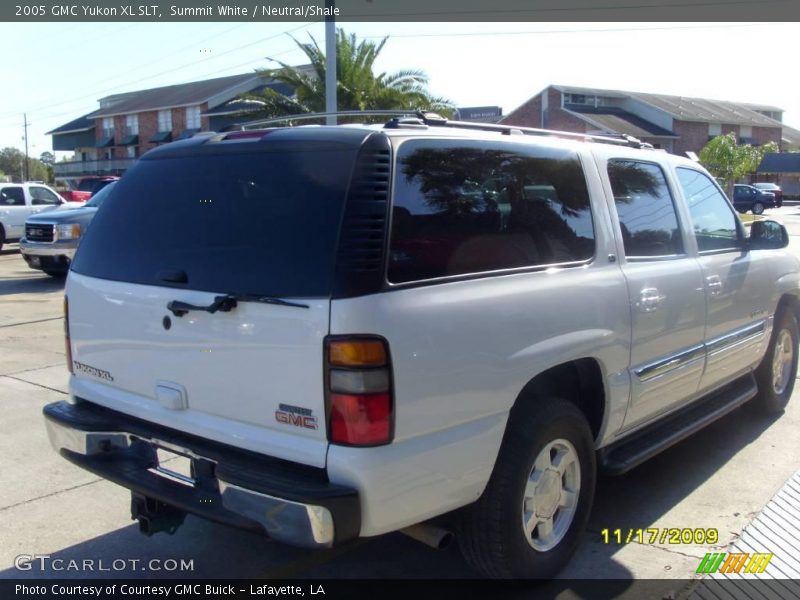 Summit White / Neutral/Shale 2005 GMC Yukon XL SLT