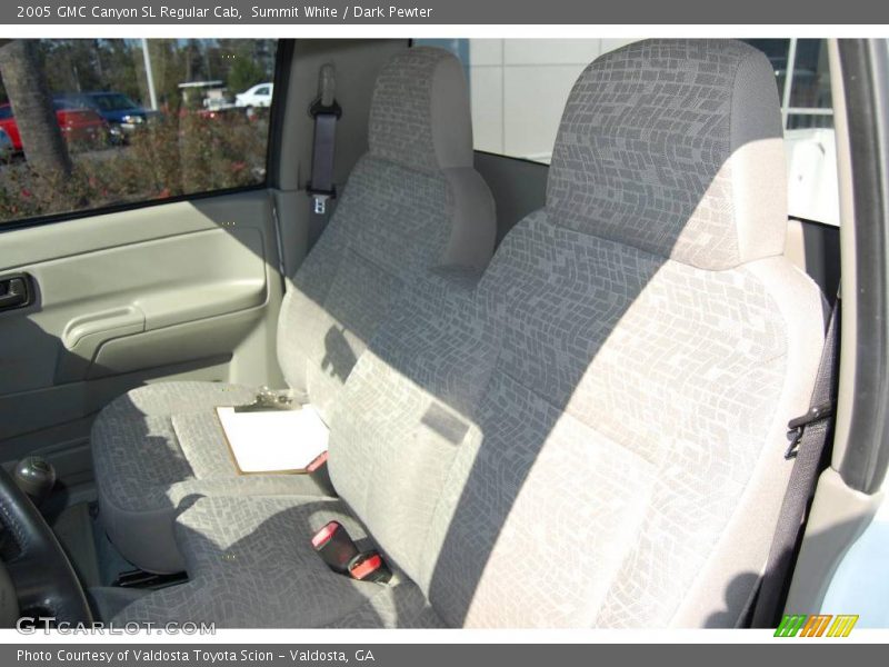 Summit White / Dark Pewter 2005 GMC Canyon SL Regular Cab