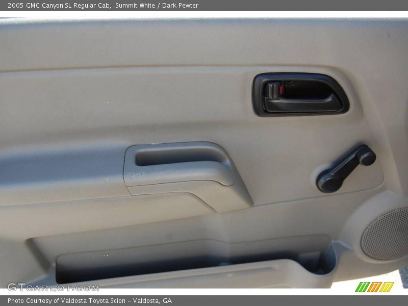 Summit White / Dark Pewter 2005 GMC Canyon SL Regular Cab