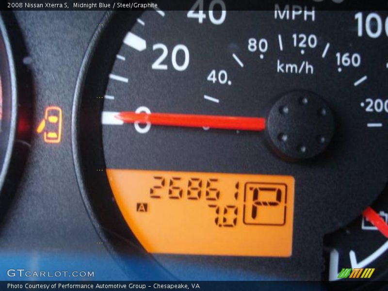Midnight Blue / Steel/Graphite 2008 Nissan Xterra S