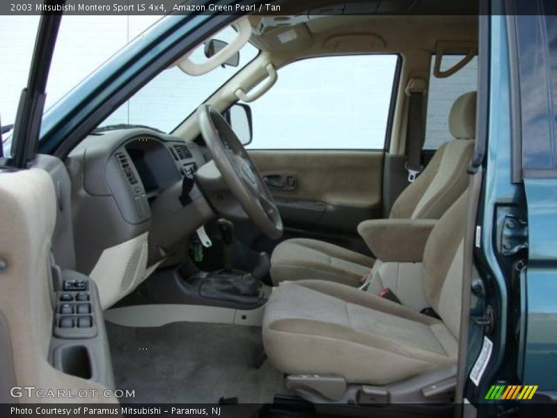 Amazon Green Pearl / Tan 2003 Mitsubishi Montero Sport LS 4x4