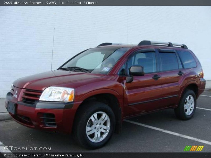 Ultra Red Pearl / Charcoal 2005 Mitsubishi Endeavor LS AWD