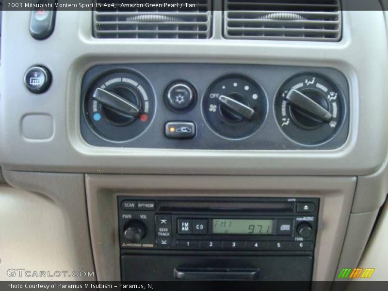 Amazon Green Pearl / Tan 2003 Mitsubishi Montero Sport LS 4x4