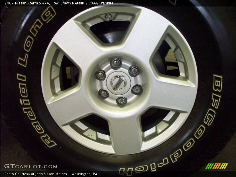 Red Brawn Metallic / Steel/Graphite 2007 Nissan Xterra S 4x4