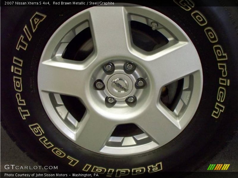 Red Brawn Metallic / Steel/Graphite 2007 Nissan Xterra S 4x4