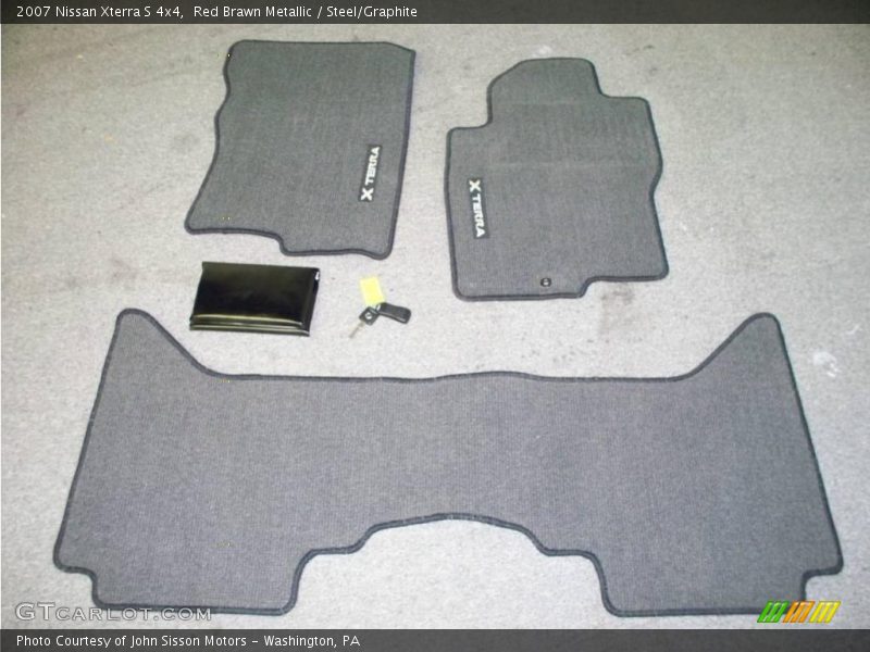 Red Brawn Metallic / Steel/Graphite 2007 Nissan Xterra S 4x4